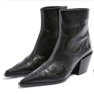 Topshop Missouri Western Boot